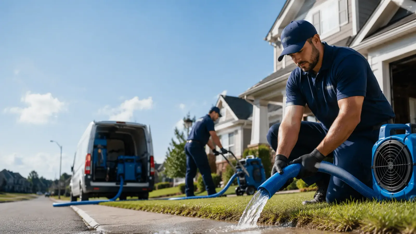 Flood Damage Restoration in Apache, OK